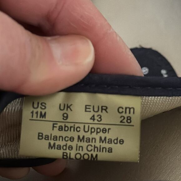 Life Stride | Bloom 3D Floral Navy Slides Size 11 - Picture 6 of 8